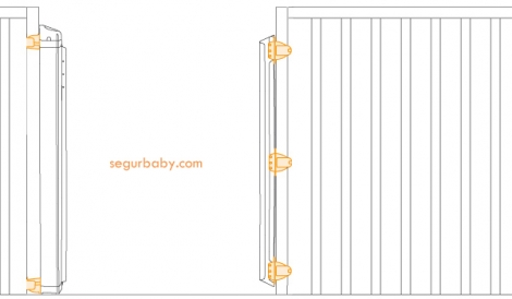 segurbaby.com, barrera de seguridad kiddy guard, lascal, valla de seguridad, puertas para escaleras, rejas para escaleras, puertas de seguridad para niños, vallas para niños, barrera bebé, vallas de seguridad para niños, tienda bebé,