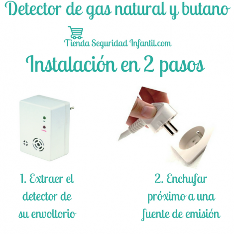 segurbaby.com, detector de gas, seguridad cocina, seguridad niños cocina, instrucciones detector de gas, seguridad infantil, detectores, detector de gas natural doméstico, sensor de gas,