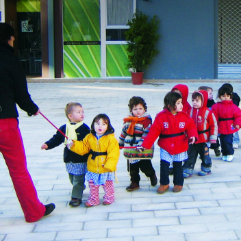 Cuerda de Transporte Escolar con Cinturones 18 niños