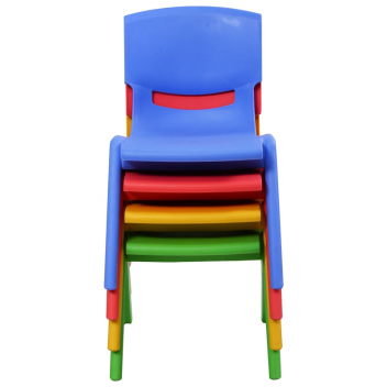 Silla escolar apilable Talla 4 colores