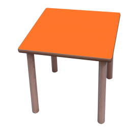 Mesa escolar cuadrada 60x60 Mobeduc