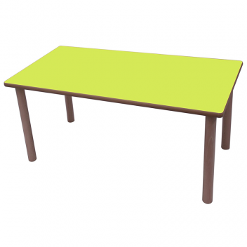 Mesa escolar rectangular Mobeduc 120x80 cm 