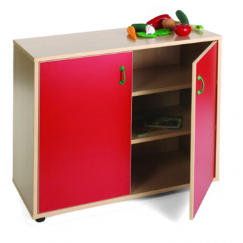 Mueble escolar bajo armario 3 estantes Mobeduc