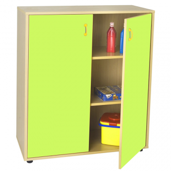 Mueble escolar intermedio armario 3 estantes Mobeduc