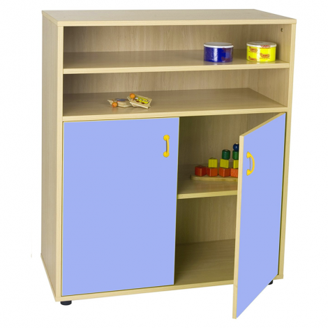 segurbaby.com, Mueble Intermedio Armario y Estantería azul 600803