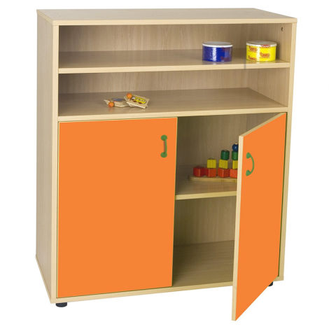 segurbaby.com, Mueble Intermedio Armario y Estantería 600803 naranja