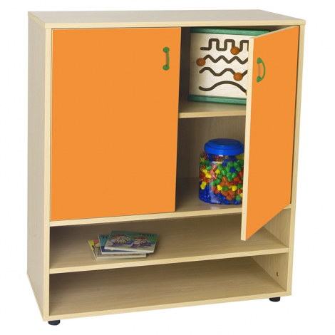 segurbaby.com, Mueble Intermedio Estanteria y Armario Mobeduc 600804 naranja