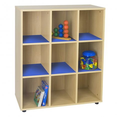 segurbaby.com, Mueble intermedio 9 casillas 600807 Mobeduc azul