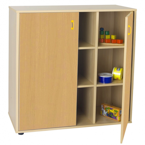 segurbaby-Mueble Intermedio Armario 9 Casillas online - 600808 madera