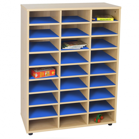 segurbaby.com, Mueble intermedio 27 casillas 600814 azul