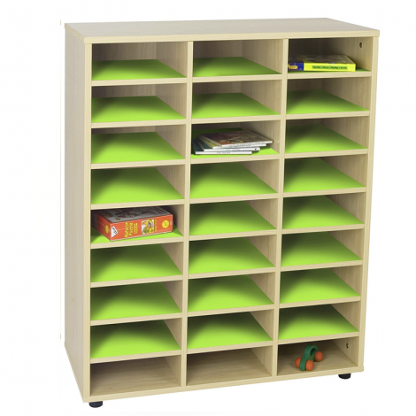 segurbaby.com, Mueble intermedio 27 casillas 600814 verde manzana