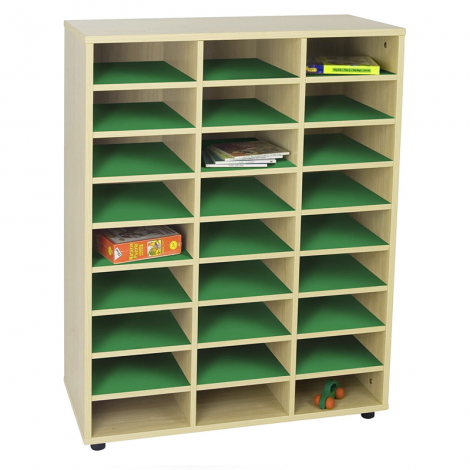 segurbaby.com, Mueble intermedio 27 casillas 600814 verde