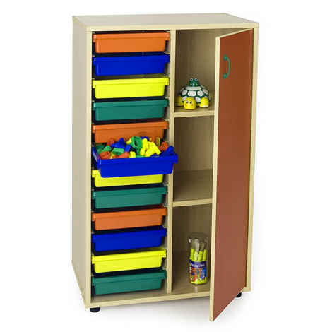 segurbaby.com, Mueble intermedio cubetero armario 600816 rojo