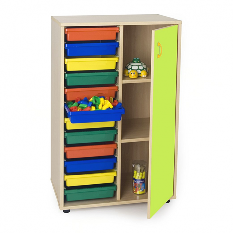 segurbaby.com, Mueble intermedio cubetero armario 600816 verde manzana