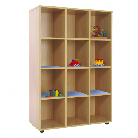 segurbaby.com, Mueble madera mobeduc medio 12 casillas 