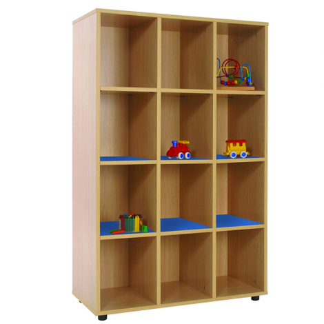 segurbaby.com, Mueble madera mobeduc medio 12 casillas