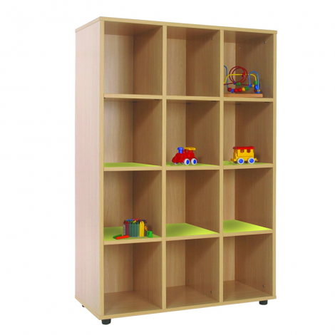 segurbaby.com, Mueble madera mobeduc medio 12 casillas 600304