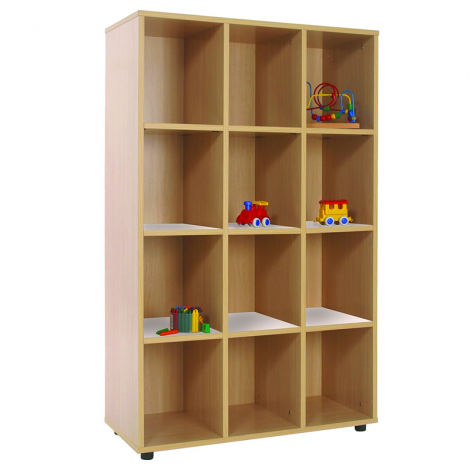 segurbaby.com, Mueble madera mobeduc medio 12 casillas 600304