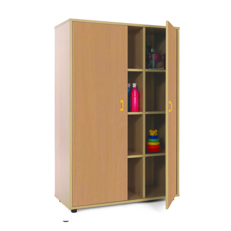 segurbaby.com, Mueble madera Mobeduc medio armario 12 casillas haya