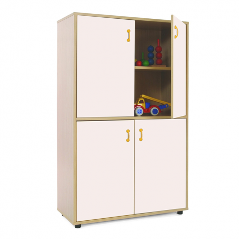 segurbaby.com, Mueble medio armario 4 puertas 600309 blanco