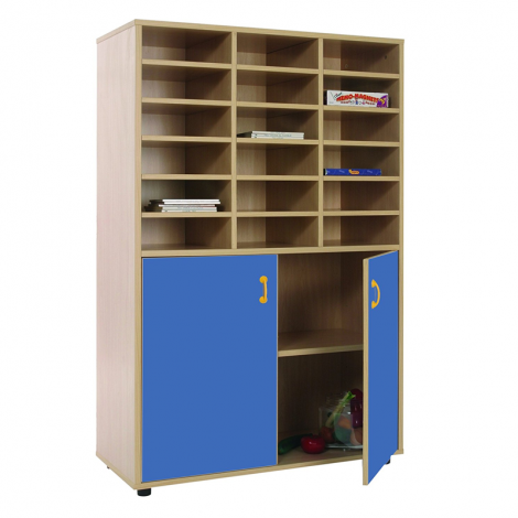 segurbaby.com, Mueble madera Mobeduc medio armario 600310 azul