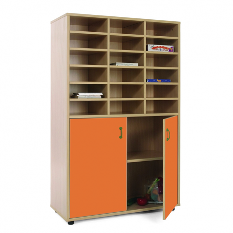 segurbaby.com, Mueble madera Mobeduc medio armario 600310 naranja