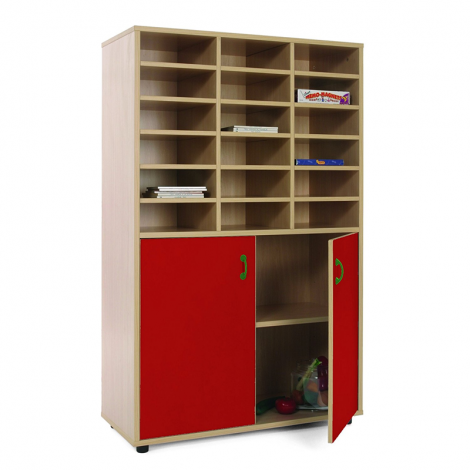 segurbaby.com, Mueble madera Mobeduc medio armario 600310 rojo