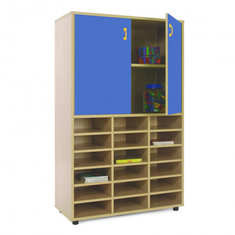 segurbaby.com, Mueble madera Mobeduc medio armario 600311 azul