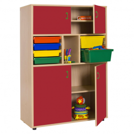 Mueble medio armario 4 puertas cubetero Mobeduc