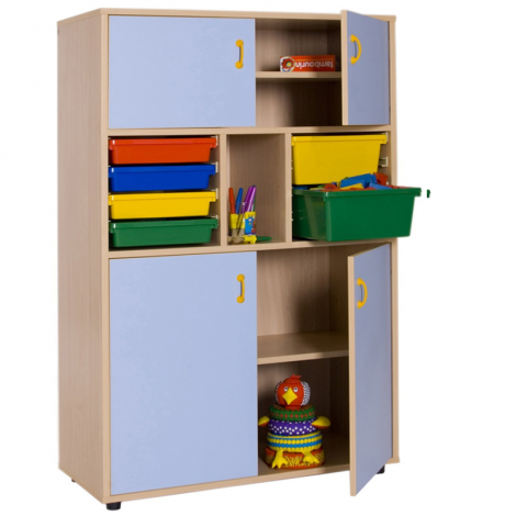 segurbaby.com, Mueble medio armario 4 puertas cubetero mobeduc