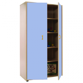 Mueble escolar alto armario 2 puertas Mobeduc