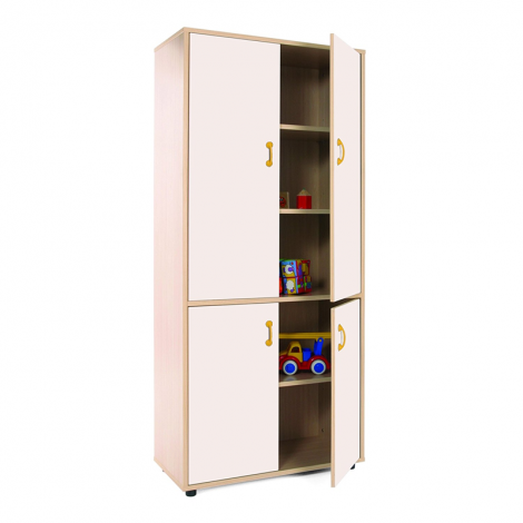 segurbaby.com, 600403 Mueble madera Mobeduc alto armario blanco