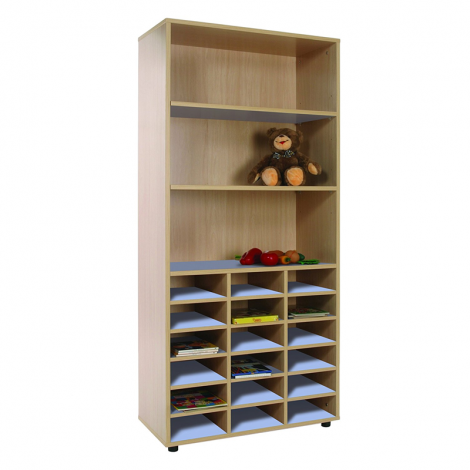 segurbaby.com, 600405 Mueble alto casillero estantería azul lavanda