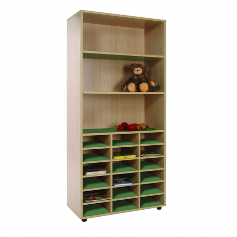 segurbaby.com, 600405 Mueble alto casillero estantería verde