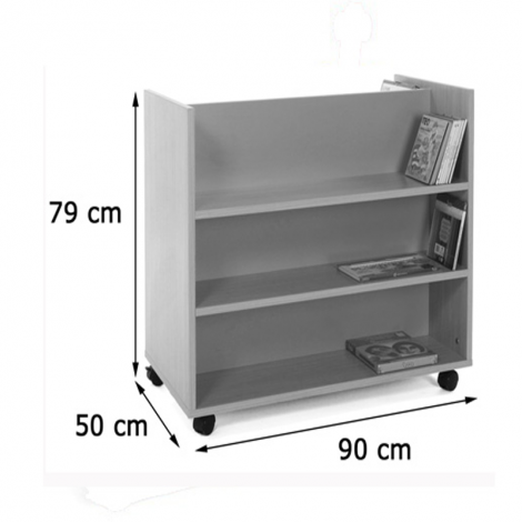 segurbaby.com, Carro librería infantil doble frontal mobeduc