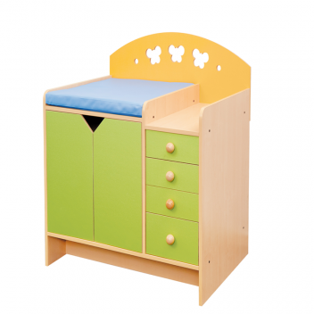 Mueble cambiador para bebés