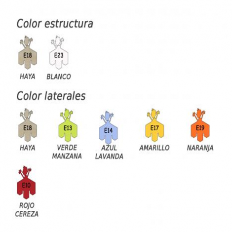 segurbaby.com, cambiador bebé colores