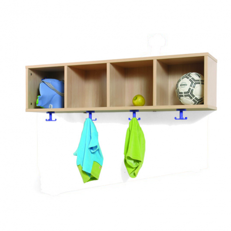 segurbaby.com, mueble perchero 4 casillas mobeduc