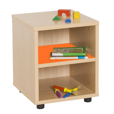 segurbaby.com, Mueble Superbajo Estanteria 360 naranja