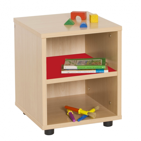 segurbaby.com, Mueble Superbajo Estanteria 360 rojo