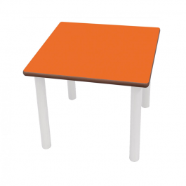 Mesa metal cuadrada 80x80 INFANTIL (de 2 a 6 años)