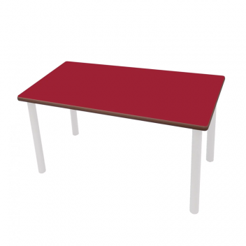 Mesa metal rectangular INFANTIL (de 2 a 6 años)