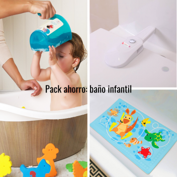 Pack ahorro baño infantil