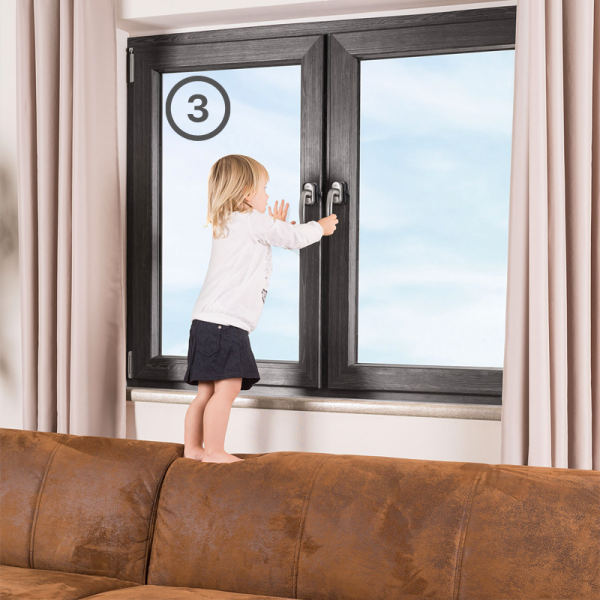 Seguridad en ventanas para niños