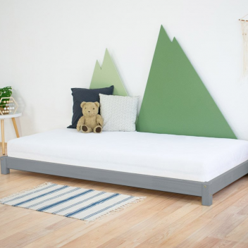 Cama Montessori TEENY gris