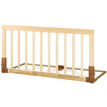 Barrera para cama Babydan fabricada en madera 